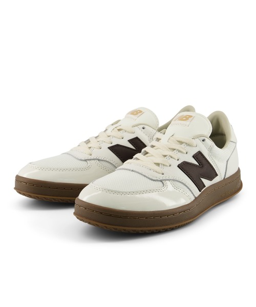 「New Balance」 ローカットスニーカー 23.5cm ブラウン メンズ_7