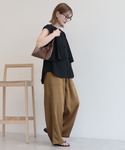 ワイドパンツ パンツ 「接触冷感・遮熱・UVカ...の詳細画像3