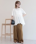 ワイドパンツ パンツ 「接触冷感・遮熱・UVカ...の詳細画像4