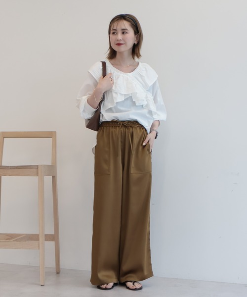 AMERICAN HOLIC（アメリカンホリック） ワイドパンツ パンツ 「接触冷