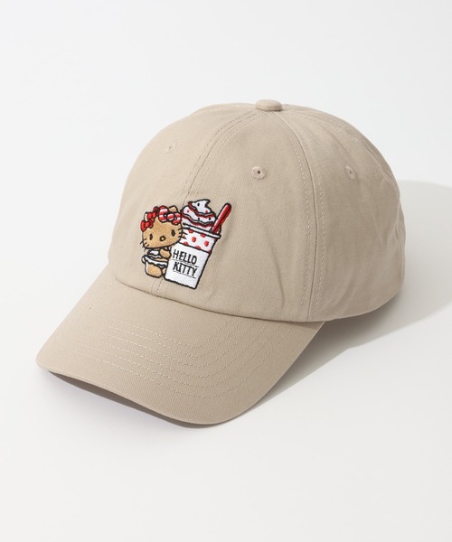 キャップ 帽子 レディース 「Sanrio/サンリオ」日焼けシリーズ コットンツイルキャップ（マイメロ、クロミ、キティ、ポチャッコ） レディース メンズ | sanrio | 07