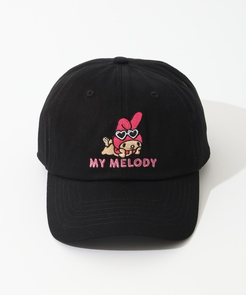 キャップ 帽子 レディース 「Sanrio/サンリオ」日焼けシリーズ コットンツイルキャップ（マイメロ、クロミ、キティ、ポチャッコ） レディース メンズ | sanrio | 24