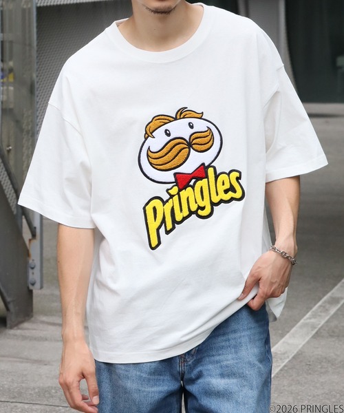 CORPUS SELECT tシャツ 「PRINGLES/プリングルズ」2009 ロゴ サガラ