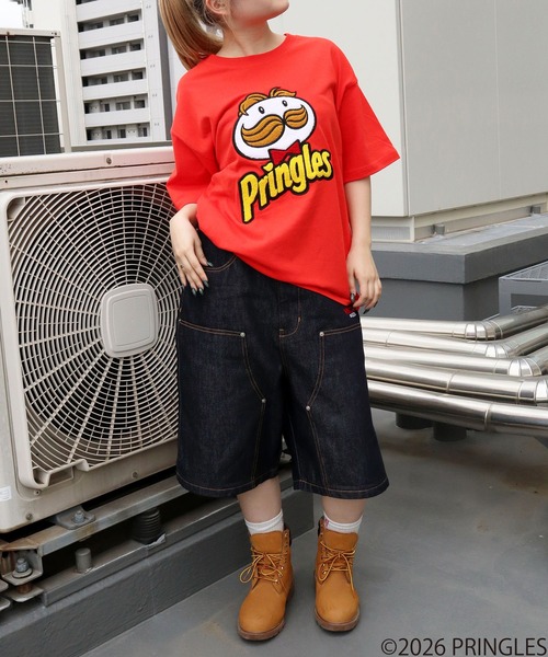 CORPUS SELECT tシャツ 「PRINGLES/プリングルズ」2009 ロゴ サガラ