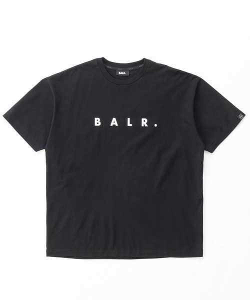 BALR. Tシャツ ブラック Lサイズ BALR.（ボーラー） tシャツ STRETCH RELAX TEE メンズ レディース