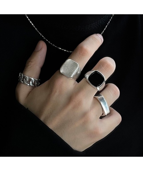 Bling Leads 指輪 リング 「Bls」「ZA」「Bling Leads」シルバーリング