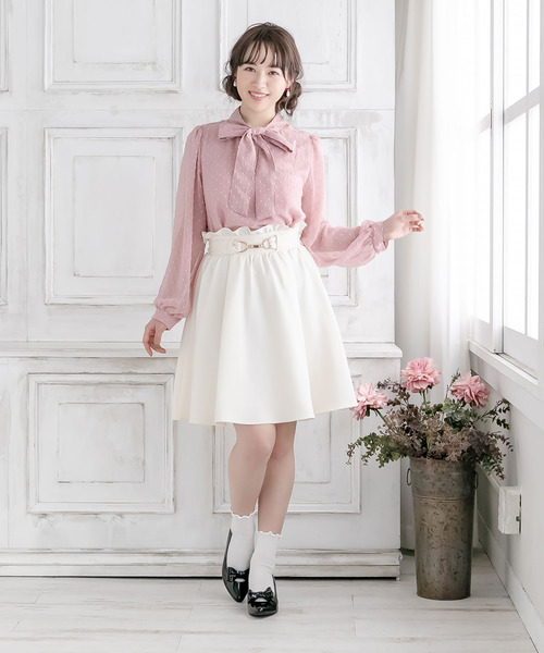 Newlyme パンプス 4．5cmヒールリボンパンプス : ZOZOTOWN