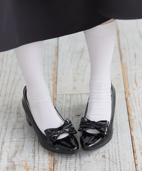 Newlyme パンプス 4．5cmヒールリボンパンプス : ZOZOTOWN