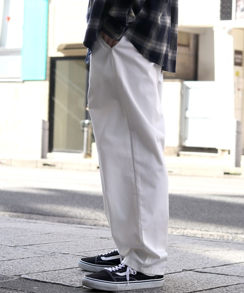 ワイドパンツ チノパン メンズ レディース : ZOZOTOWN Yahoo!店 - 通販