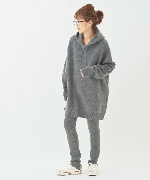plage（プラージュ） ニット les Tendre BIG HOODIE◇ : ZOZOTOWN