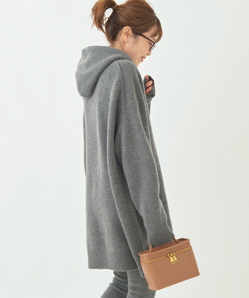 Plage プラージュ　les Tendre BIG HOODIE plage ニット les Tendre BIG HOODIE◇ : ZOZOTOWN Yahoo!店