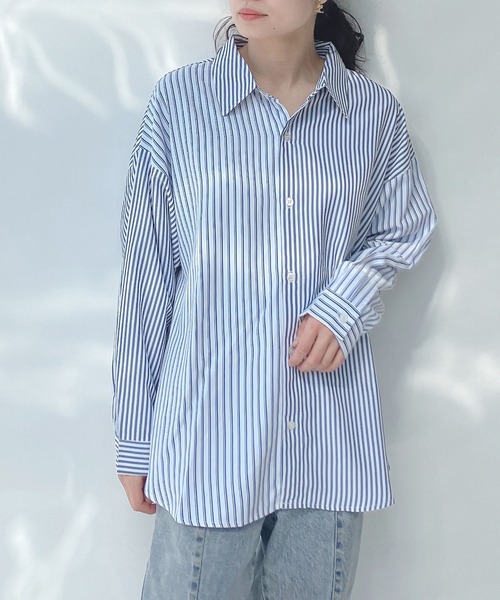 AS KNOW AS（アズノゥアズ） ブラウス シャツ着回し ビッグシャツ 