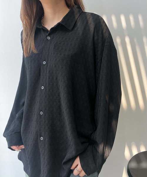 あこ様ご確認用　コットンシャツ AS KNOW AS（アズノゥアズ） ブラウス シャツ着回し ビッグシャツ