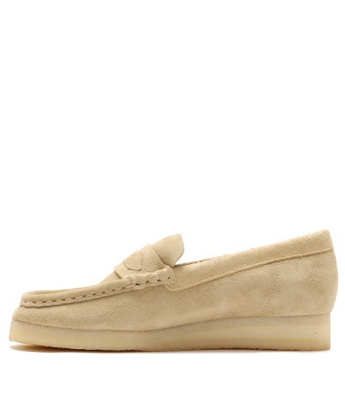 Clarks（クラークス） ローファー Clarks WallabeeLoafer Maple Suede