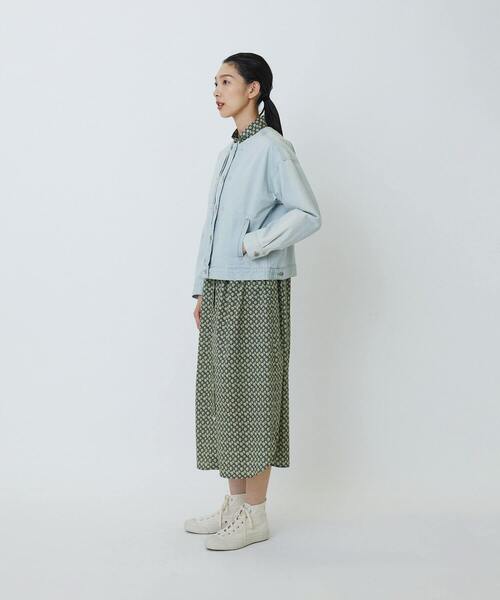 LOISIR ジャケット ノーカラージャケット デニムノーカラージャケット