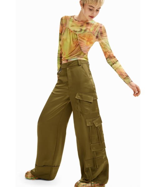 Desigual（デシグアル） パンツ 「Desigual×Collina Strada」マルチ