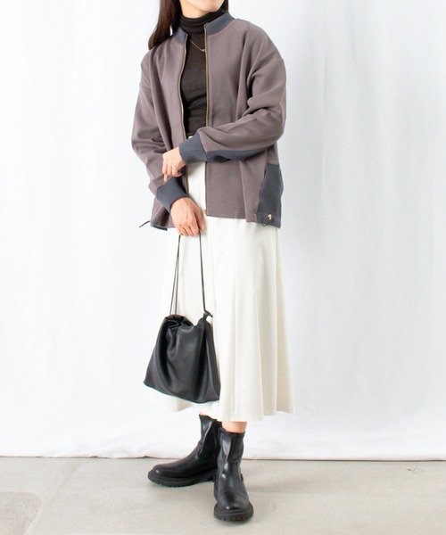LUCA/LADY LUCK LUCA」 「tricot tricot」ジップアップブルゾン FREE 