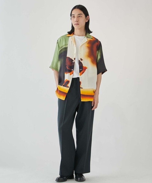 TAG（PORTER） シャツ 半袖 「TAAKK/ターク」SILK SHIRTS メンズ