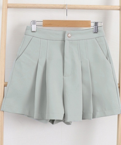 miniministore パンツ プリーツキュロットパンツレディース 韓国
