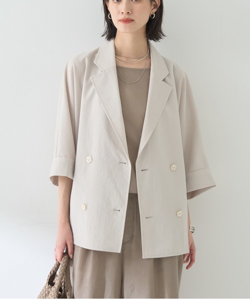 Rouge vif Anna ジャケット テーラードジャケット 撥水ドルマン