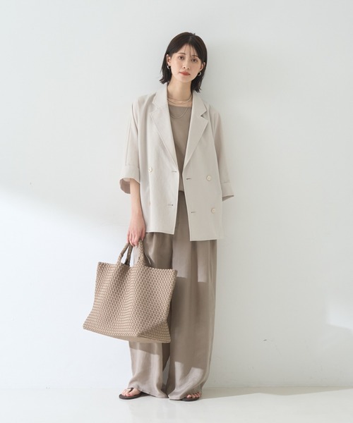 Rouge vif Anna ジャケット テーラードジャケット 撥水ドルマン