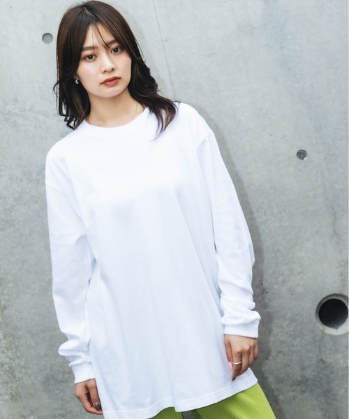 キリスト ジーザス系 プリントフェード ロングスリーブTシャツ Jesus religious painting Long-sleeved T-shirt 男女兼用 ユニ