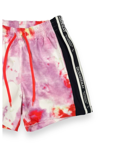 DECEMBERMAY パンツ Tie dye art iridescent short Pants レディース