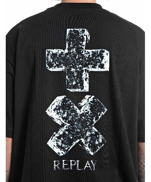 REPLAY（リプレイ） tシャツ REPLAY X MARTIN GARRIX コラボTシャツ