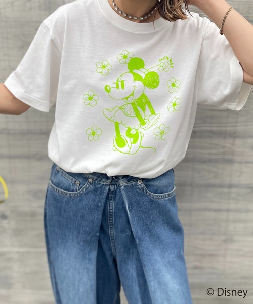 Disney tシャツ 「Disney(ディズニー)」別注 ミニーマウス
