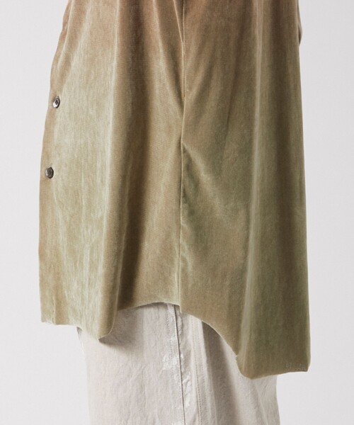 TAG（PORTER） シャツ 「TAAKK/ターク」GRADATION FLOCKY TULLE