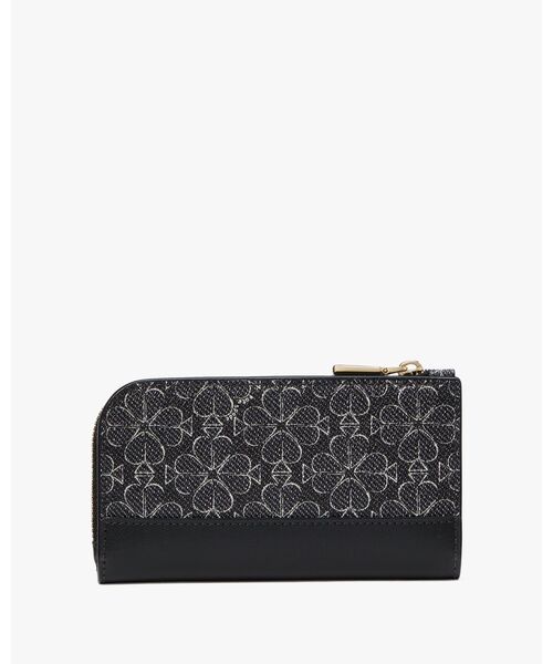 【即発送可能】 kate spade NEW YORK 財布 スペード フラワー スモール スリム 小物