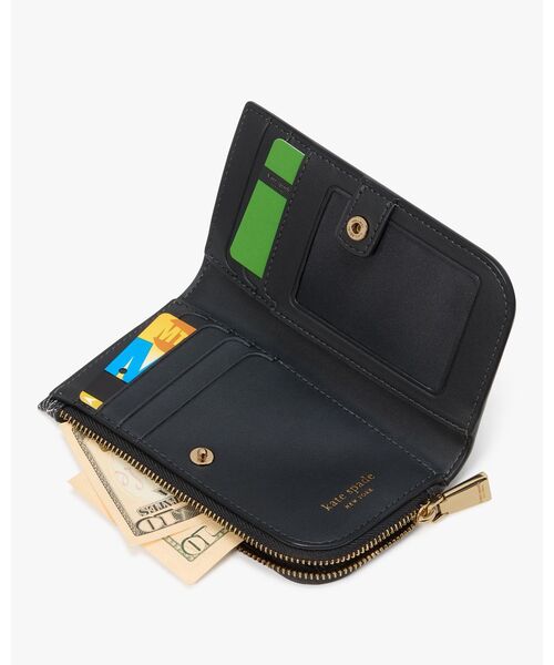 kate spade NEW YORK 財布 スペード フラワー スモール スリム