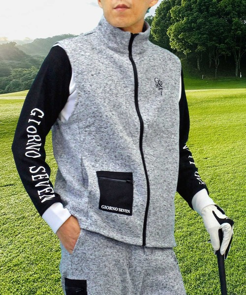 GIORNO SEVEN（ジョルノセブン） ゴルフ ゴルフウェア ジップアップ
