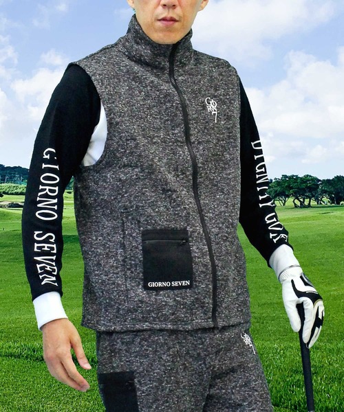 GIORNO SEVEN（ジョルノセブン） ゴルフ ゴルフウェア ジップアップ