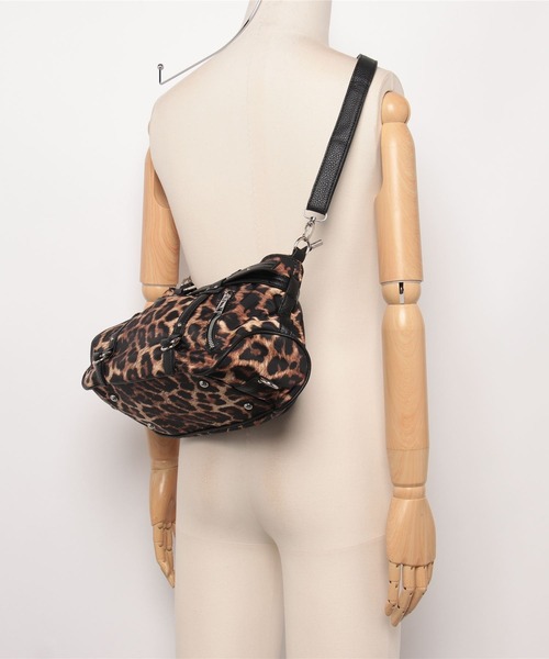 HTH レオパードショルダーバッグ HTH ハンドバッグ leopard round back : ZOZOTOWN Yahoo!店