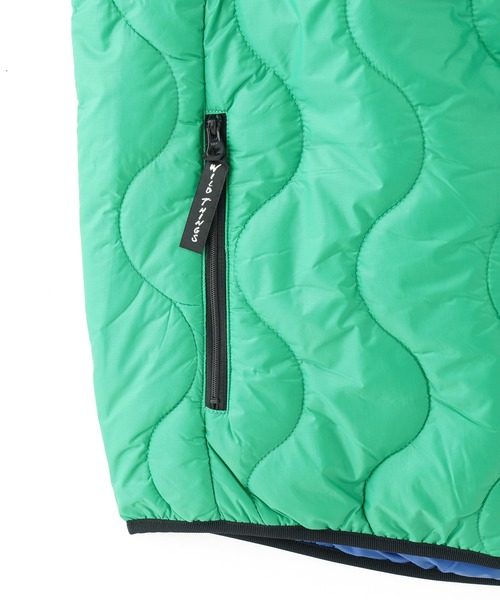 ベスト ジレ WILDTHINGS REVERSIBLE BELAY VEST WT24121SK メンズ | WILD THINGS | 09