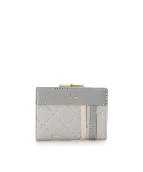 & chouette（アンドシュエット） 財布 型押しモノグラム スポーティー