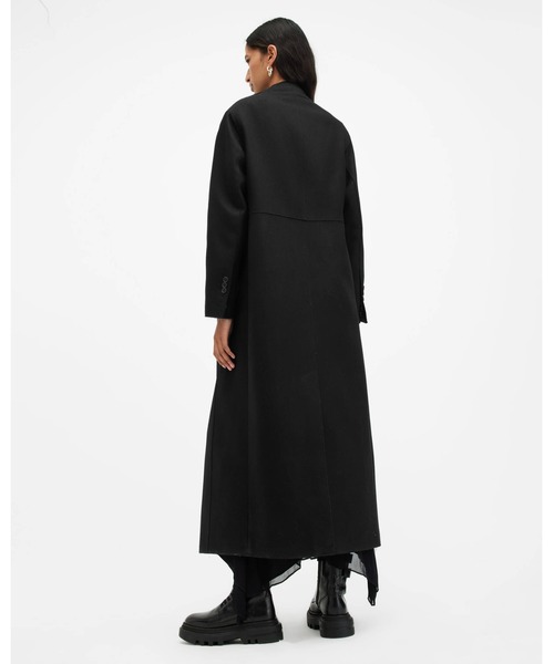 ✨美品✨ALL SAINTS ロングコート　ウール　Aライン✨　オールセインツ ALLSAINTS（オールセインツ） コート アウター BLAIZE LONG LINE SLIM