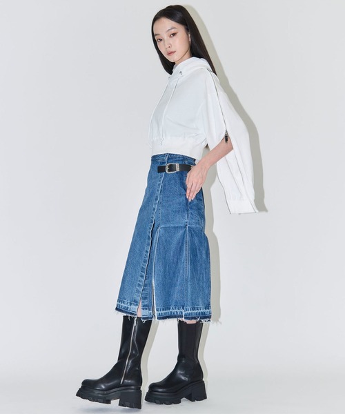 TOGA デニムトップ　レディース　23ss TOGA（トーガ）デニムパンツ 青 サイズ:XS レディース