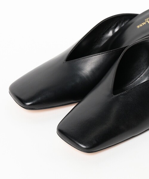 Demi-Luxe BEAMS パンプス レザーミュール .M : ZOZOTOWN Yahoo