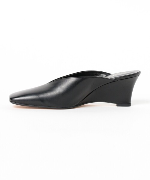 【新品未使用】 ︎デミルクスビームス フラットシューズ パンプス レザー 本革 Demi-Luxe BEAMS パンプス レザーミュール .M : ZOZOTOWN Yahoo