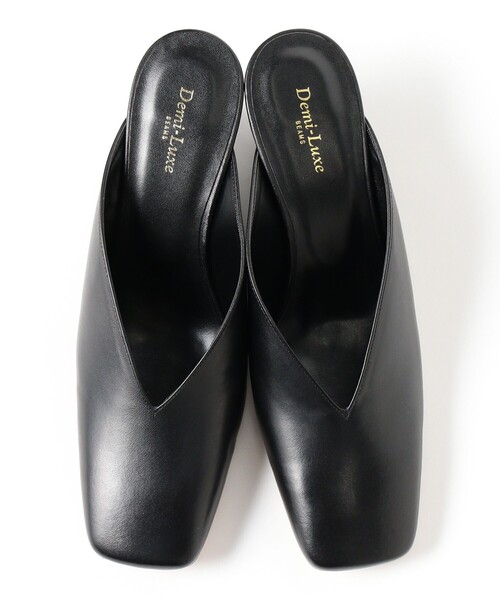 Demi-Luxe BEAMS パンプス レザーミュール .M : ZOZOTOWN Yahoo
