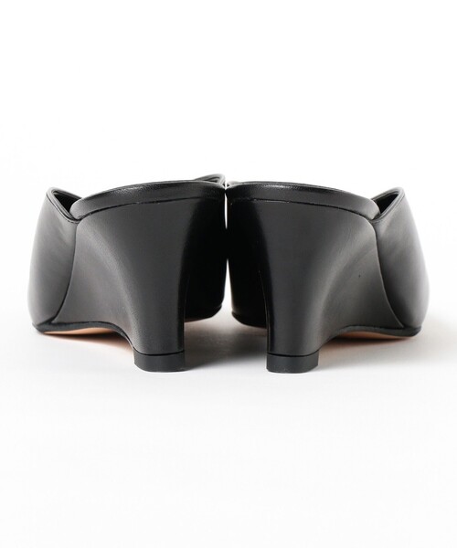 【新品未使用】 ︎デミルクスビームス フラットシューズ パンプス レザー 本革 Demi-Luxe BEAMS パンプス レザーミュール .M : ZOZOTOWN Yahoo