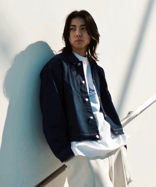 ANDRAP デニムジャケット gジャン ANDRAP/アンドラップ/DENIM JACKET 