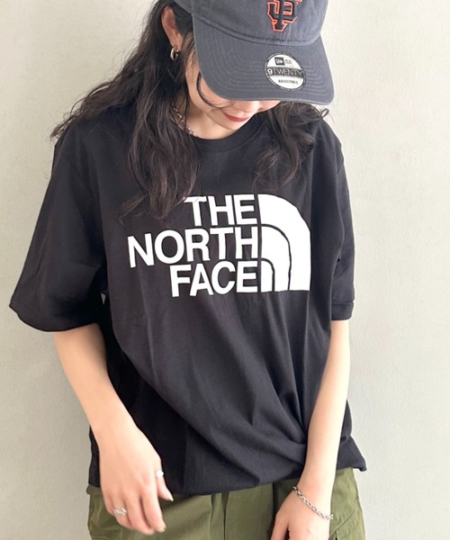 tシャツ 国内未発売 USモデル THE NORTH FACE(ザ・ノースフェイス)/オーバーサイズ ハーフドーム ロゴTシャツ/M S/S HALF THE NORTH FACE tシャツ 国内未発売 USモデル FACE(ザ・ノース