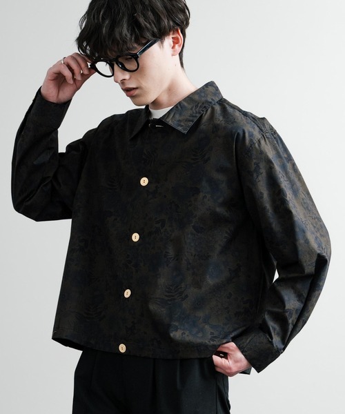 Rocky Monroe シャツ 日本製 国産 ポリトロ＆総柄ヴィンテージ