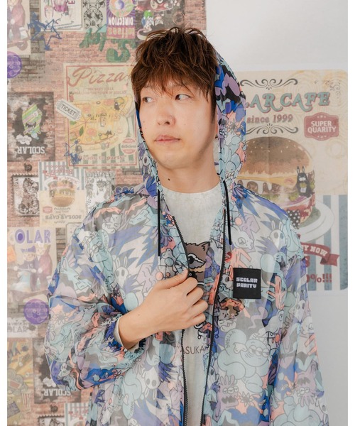 ScoLar ブルゾン 総柄 セール 30%OFF】スカラーメルヘン総柄ボアブルゾン(505762729