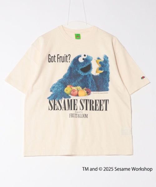 FRUIT OF THE LOOM（フルーツオブザルーム） tシャツ SESAME STREET