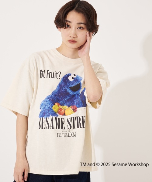 FRUIT OF THE LOOM（フルーツオブザルーム） tシャツ SESAME STREET