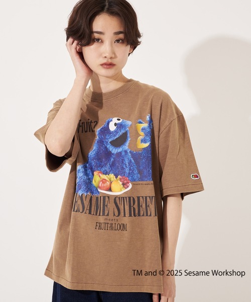 FRUIT OF THE LOOM（フルーツオブザルーム） tシャツ SESAME STREET